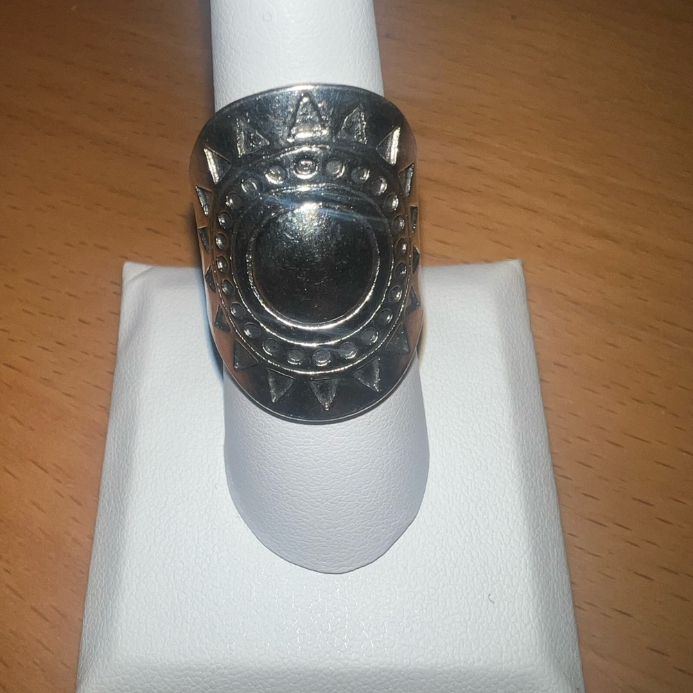 Brand New Silver Statement Ring - image 1